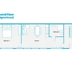 Mitte Loft On 2Floors, 150 Qaudratmeter, 2Brs, 2Bathrooms, Living Room, Dinning Room Up To 8 Ppl